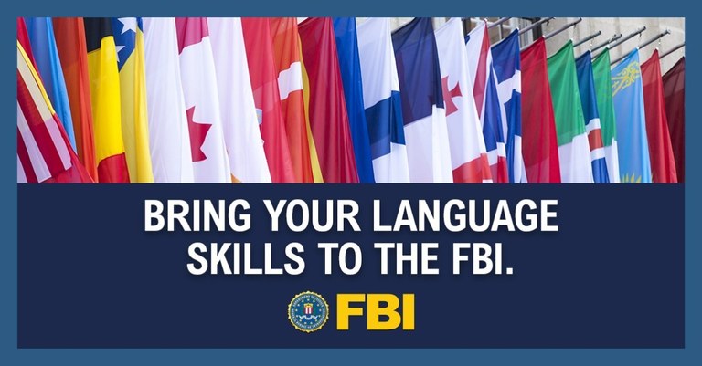 FBI_Nashville's tweet image. Your knowledge of foreign languages could help the #FBI Nashville Field Office uphold the U.S. Constitution and ensure our nation’s security. Visit biz.fbi.gov/flp to see if you qualify for the opportunity to be an FBI contract linguist in Nashville or Knoxville.