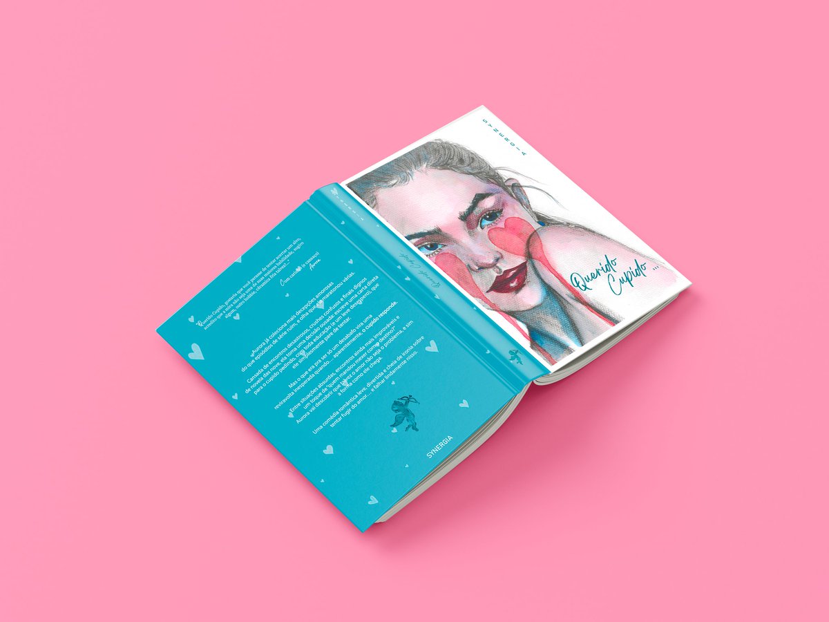 synergiadesign's tweet image. [CAPA - AQUARELA]

"Querido cupido, gostaria que você parasse de tentar acertar um alvo, acredito que a mira não seja uma de suas maiores habilidades, sugiro algum outro hobbie, cerâmica fria talvez...
Com carinho (e cansaço)
Aurora" 🩷

#capadelivro #design #bookcover