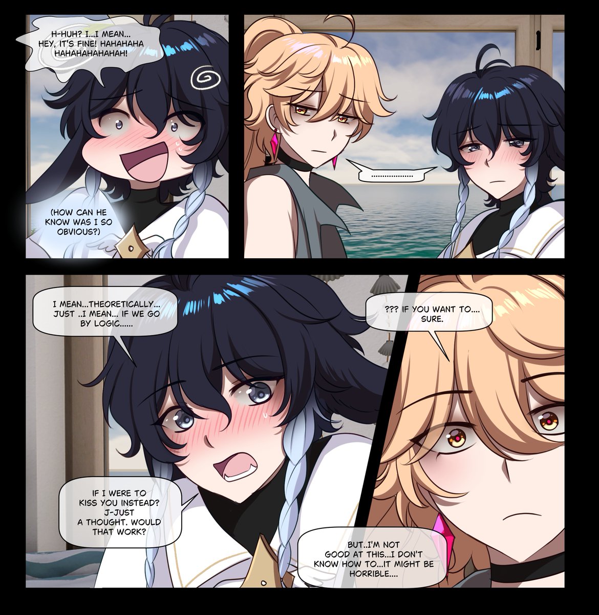 Glasperlenfuchs's tweet image. Genshin Impact Fancomic   6.14
 
#GenshinImpact #原神 #Venti #aether #venther #aeventi #ship