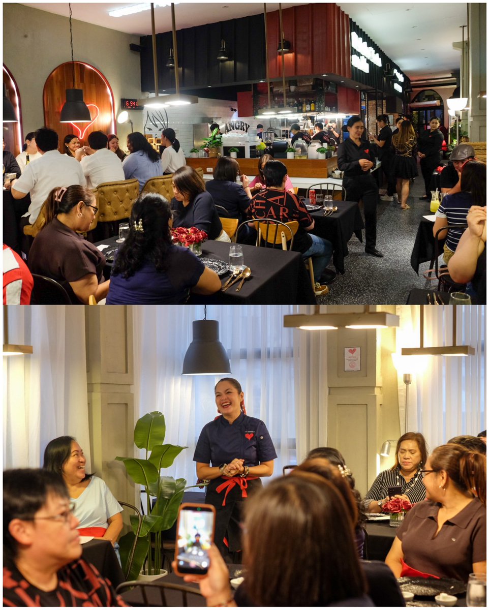 officialjudayph's tweet photo. That’s a wrap for Day 1 of May Chef’s Night! ✨ Busog sa sarap, busog din sa kwentuhan—at sa mga bagong kaibigang nakasalo natin tonight.
Grateful to share these moments with all of you. ❤️
#JudyAnnSantos #AngrydoboPH #ADChefsNight #ThisIsLove #LoveEatRelationship https://t.co/o7FPWZHVs3