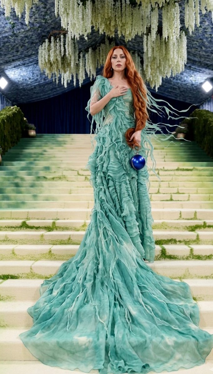 Mi_Patrona_'s tweet image. 🚨/ Lady Gaga opens The Met Gala 2026 #metgala #ladygaga