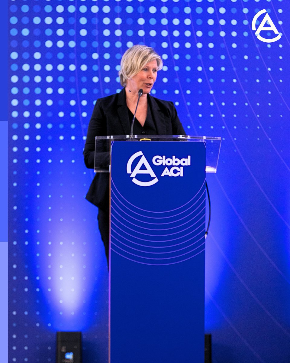 Global_ACI's tweet image. During the Global ACI General Assembly on 25 April 2026, Maureen Logghe, Accreditation Committee Chair, gave a presentation on the committee’s outcomes and next steps to Global ACI members.
#Accreditation #GlobalACI #Prague