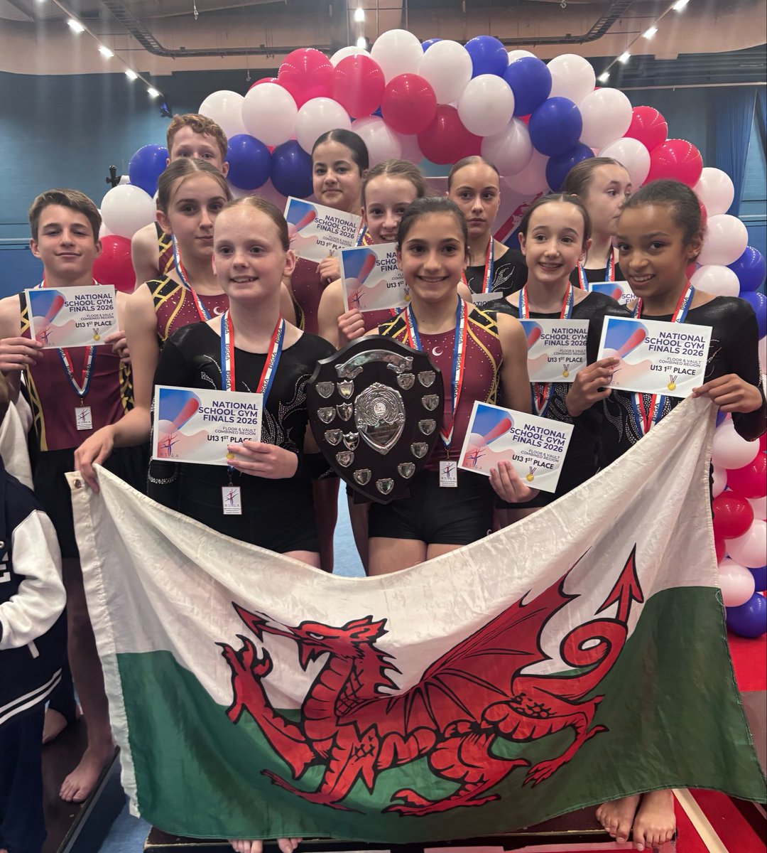 CorpusGirlsPE's tweet photo. The U13 Mixed Floor and Vault Team, along with Plasmawr and Bryn Celynnog meant Wales were U13 Floor and Vault Regional British Champions!! 👏🌟🏆🏴󠁧󠁢󠁷󠁬󠁳󠁿🇬🇧 https://t.co/A4nA8RKfFr