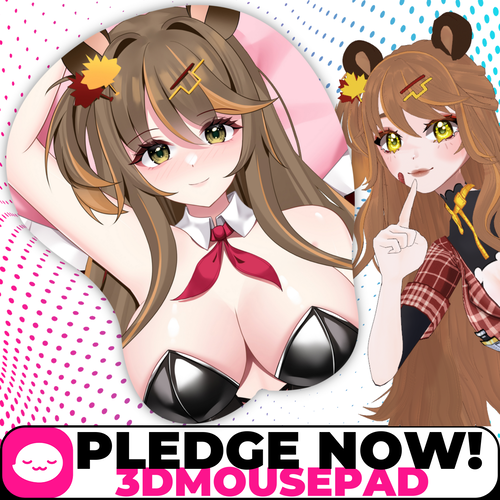 GoozVT's tweet photo. 🦫💖 beaver vtuber merch drop!!

my mousepad is now a UwU Market pledge item 👉👈
a tiny pledge helps bring it to life!!
pls help me put this beaver on your desk 🥺🖱️
🔗https://t.co/nXYAHP8zJZ

happy squeaks included ✨ https://t.co/qASHtL3EUI