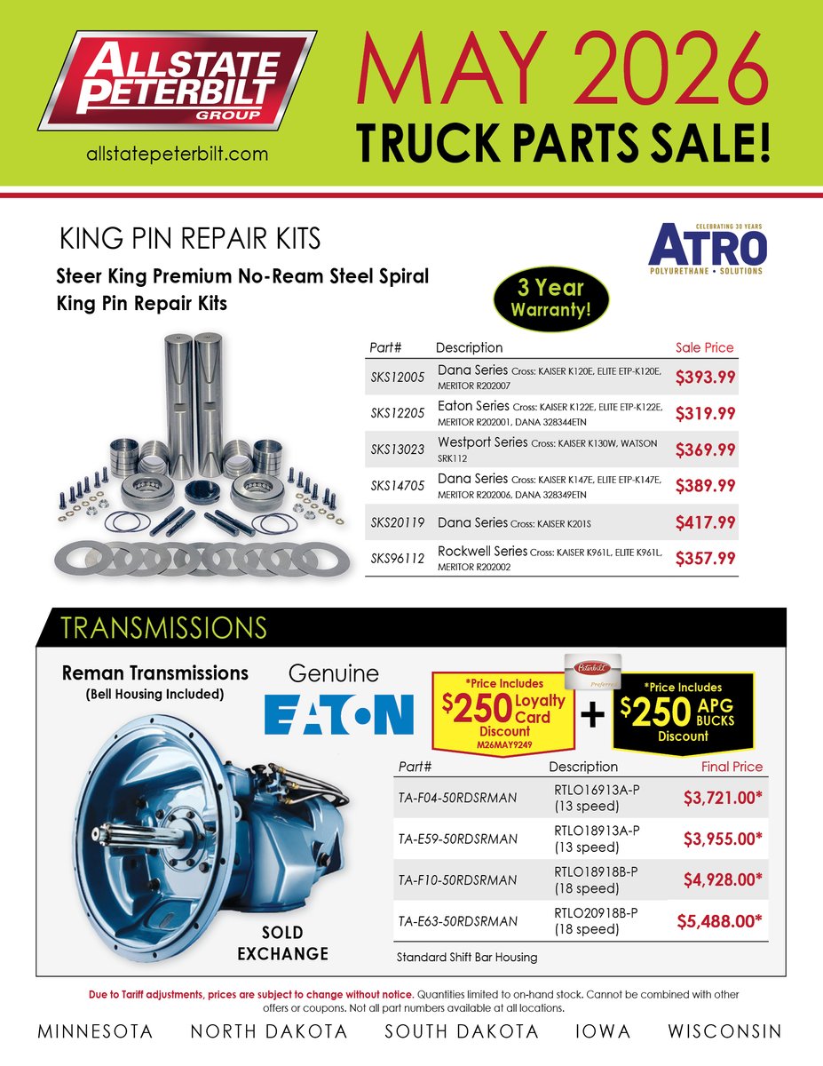 Allstate Peterbilt Group tweet media