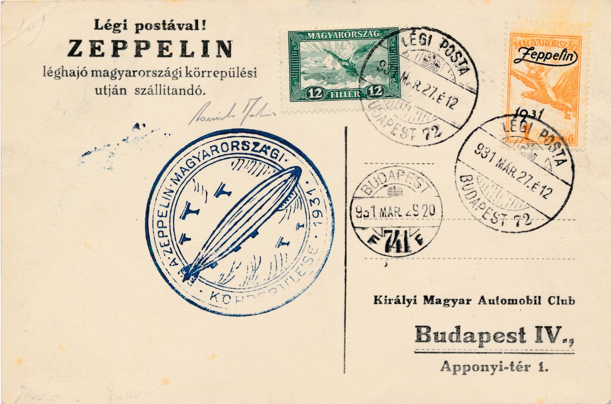 Fabrisperizie's tweet photo. #FILATELIA & DINTORNI 148 di D. #Fabris
https://t.co/wvs0Kg3V7n
1931 (10 giugno) #Volo nel #Liechtenstein /#Liechtensteinfahrt LZ 127 GRAF #ZEPPELIN
#philately #briefmarken #stamp #sello #timbre #philatelie #airmail #vol #posteaerienne #vienna #austria #grafzeppelin #budapest https://t.co/Lhlf1Q4cgn