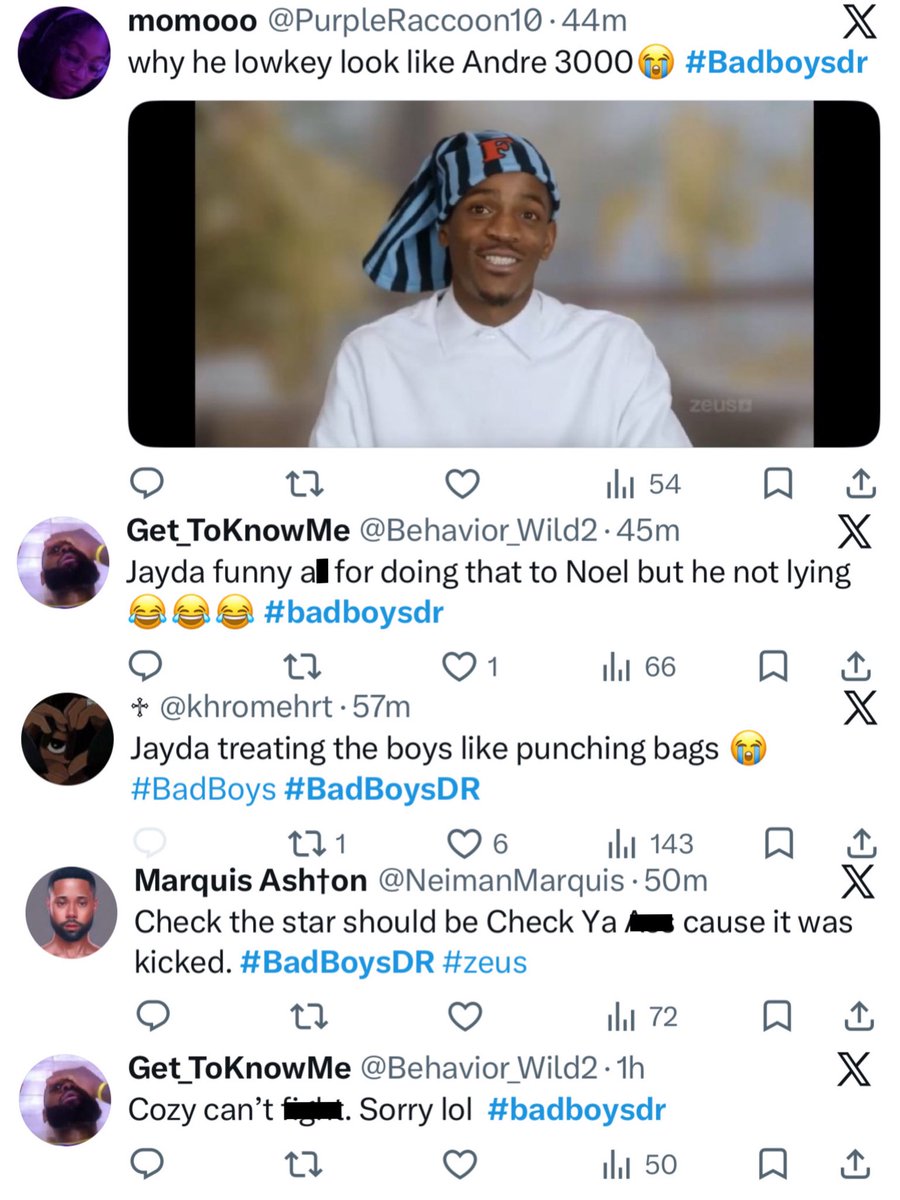 The_ZeusNetwork's tweet image. 😮‍💨 #BadBoysDominicanRepublic made NOISE trending at #15 on the TWITTER “X” charts with #Jayda &amp;amp; #Noel!! 👏🏾 Swipe 👉🏾 to see what fans had to say &amp;amp; comment your thoughts on the premiere!!👇🏾