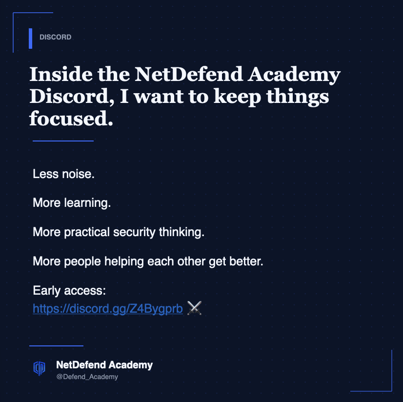 NetDefend Academy tweet media
