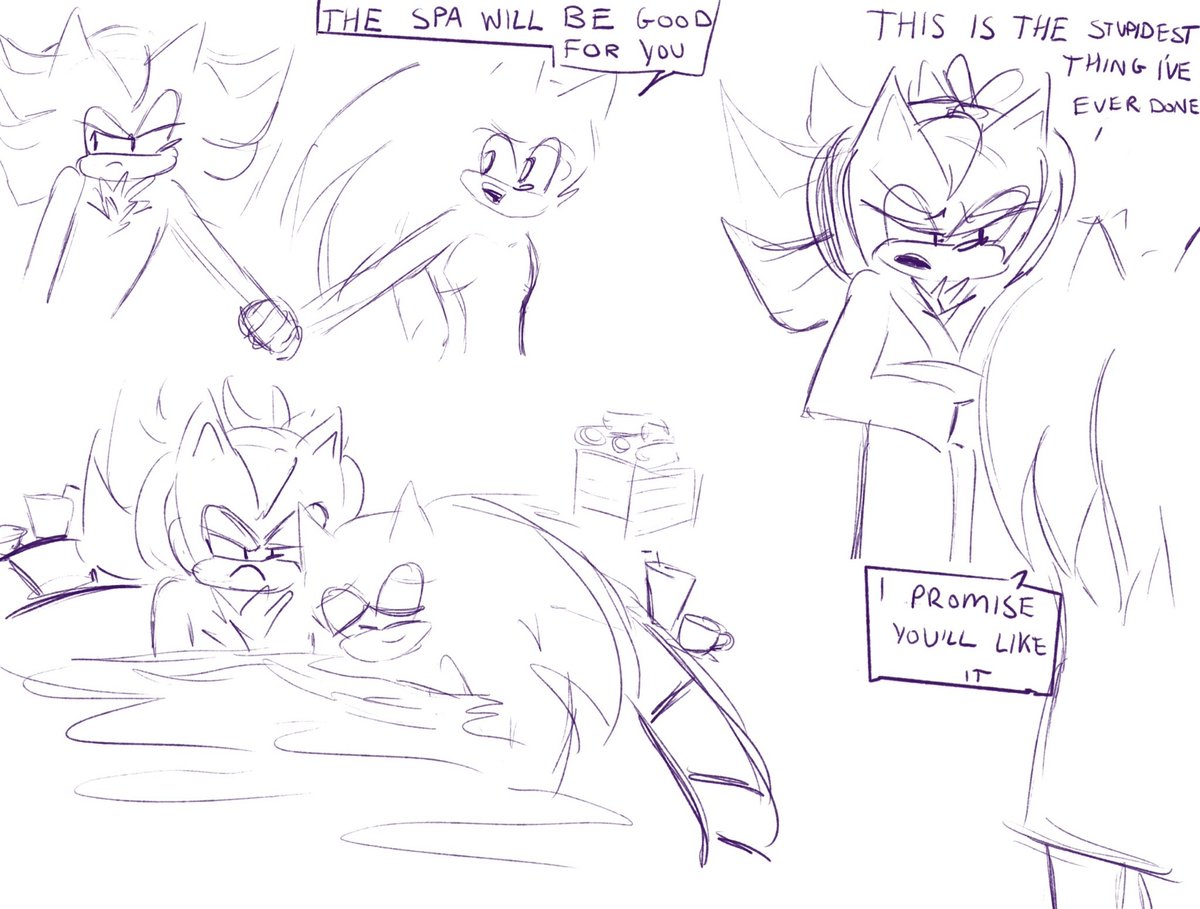 Salt_6PO36's tweet photo. #sonadow went to the spa https://t.co/KwE3Ib6yMk