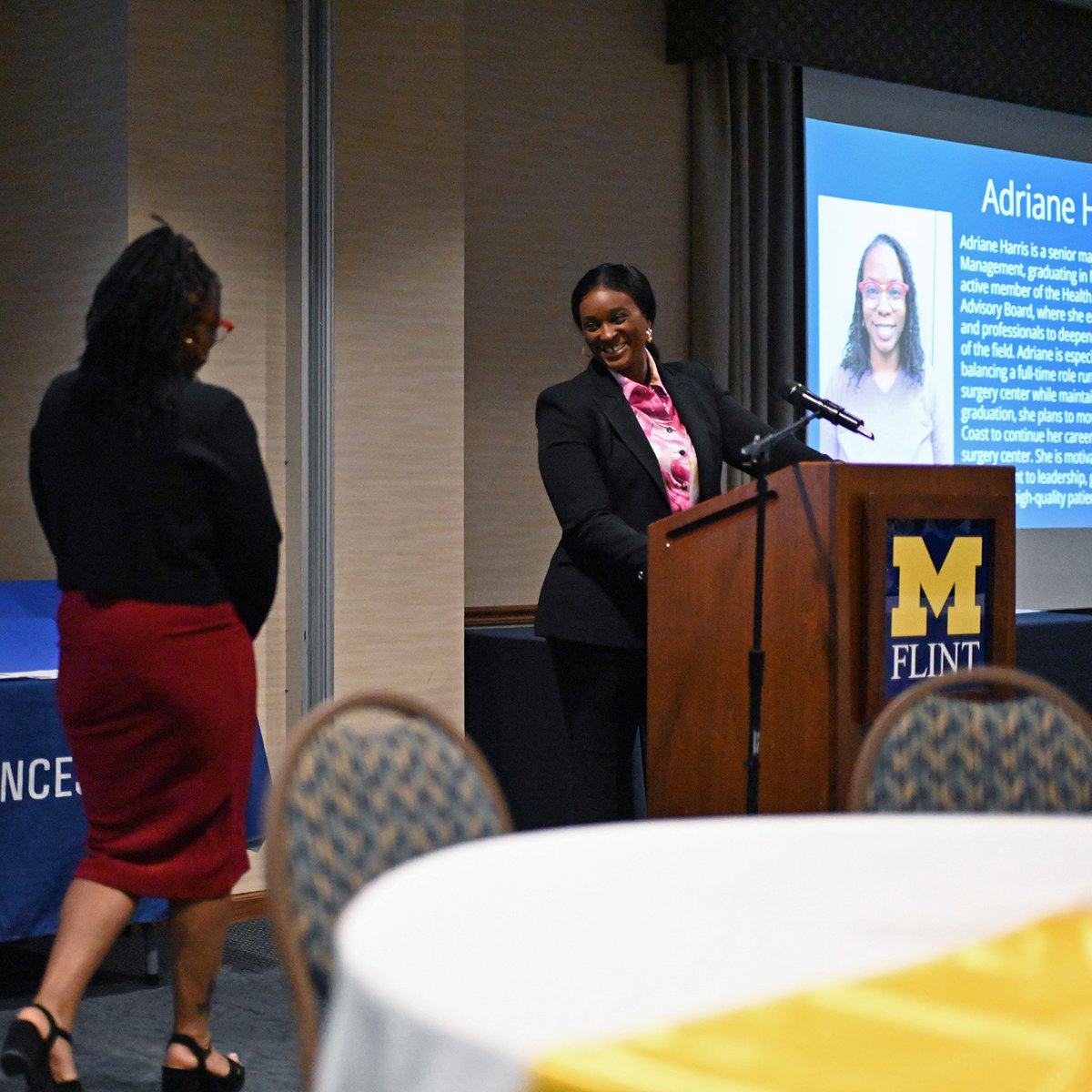 UM-Flint College of Health Sciences tweet media