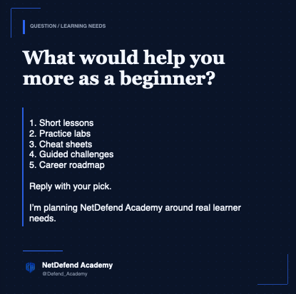 NetDefend Academy tweet media