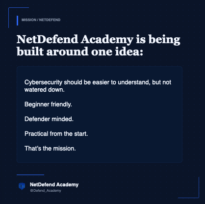 NetDefend Academy tweet media