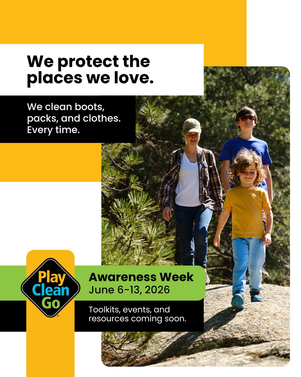 PlayCleanGo: Stop Invasive Species In Your Tracks tweet media