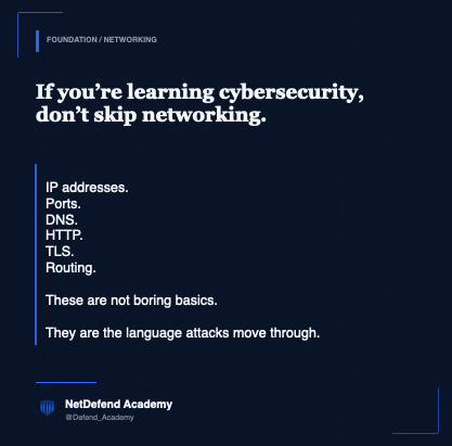 NetDefend Academy tweet media