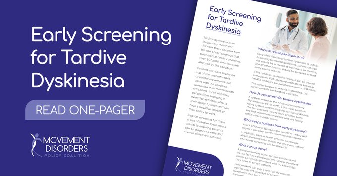 movedisorders's tweet image. #DYK? Over 800,000 Americans are affected by tardive dyskinesia. 

Learn more this #TDAwarenessWeek: bit.ly/4lSzZkm