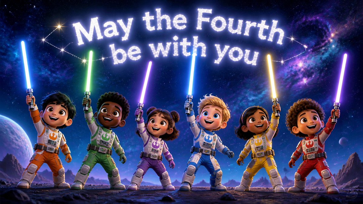May the Fourth be with you.