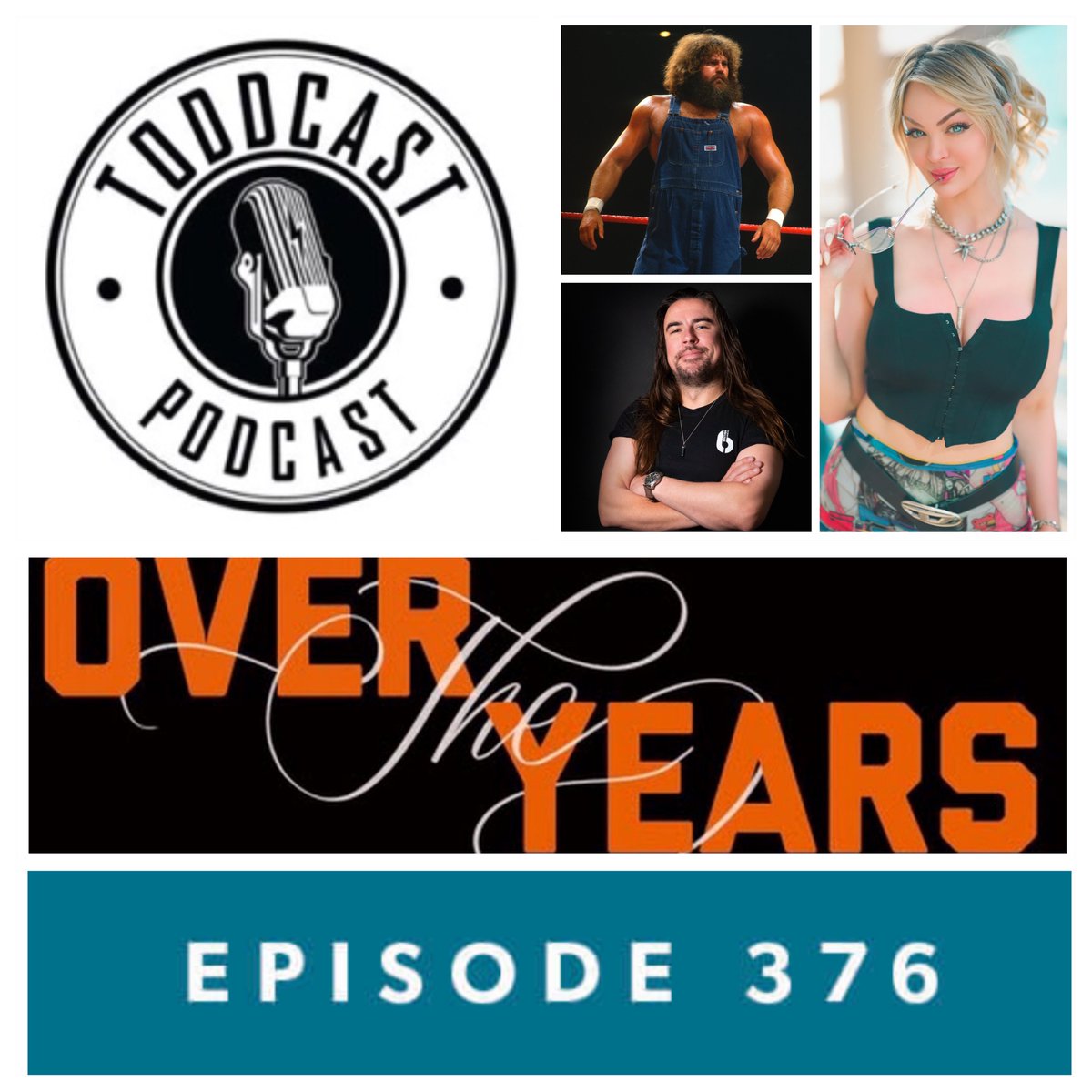 TODDCastPodcast's tweet photo. Nine guests tell stories in our #OverTheYears #podcast ep.376 including ๐ฅ @Airbourne drummer Ryan OโKeeffe, ๐ค @WWE legend Hillbilly Jim & ๐ฎ cosplay streamer @DanielleDNicola!
https://t.co/pj1MEziCTV https://t.co/DTuEWado7Q