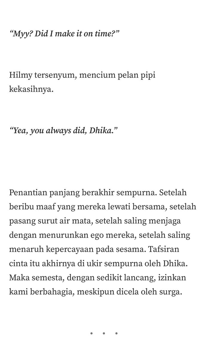 Dhika Hilmy, END. tweet media