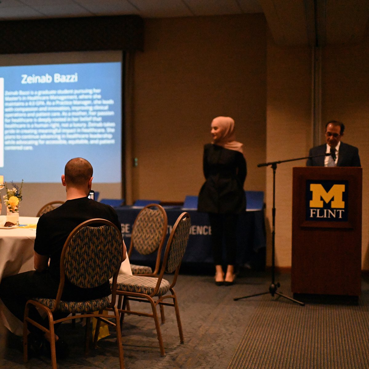 UM-Flint College of Health Sciences tweet media