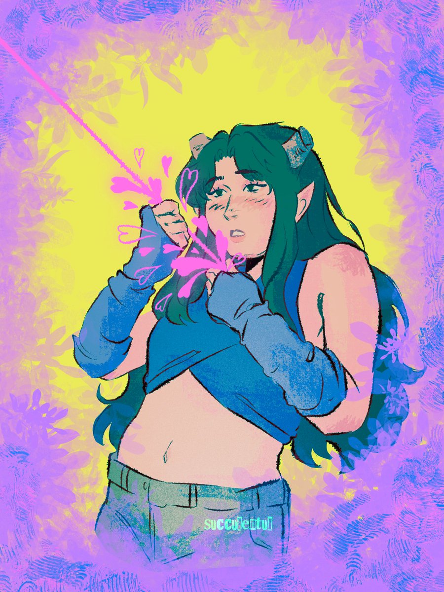 you attack my heart! 💝 #teaduofanart
