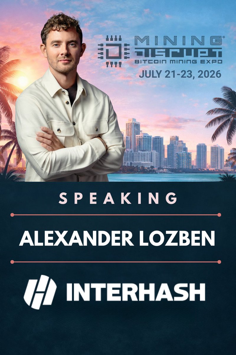 Mining Disrupt® Conference July 21-23, 2026 tweet media