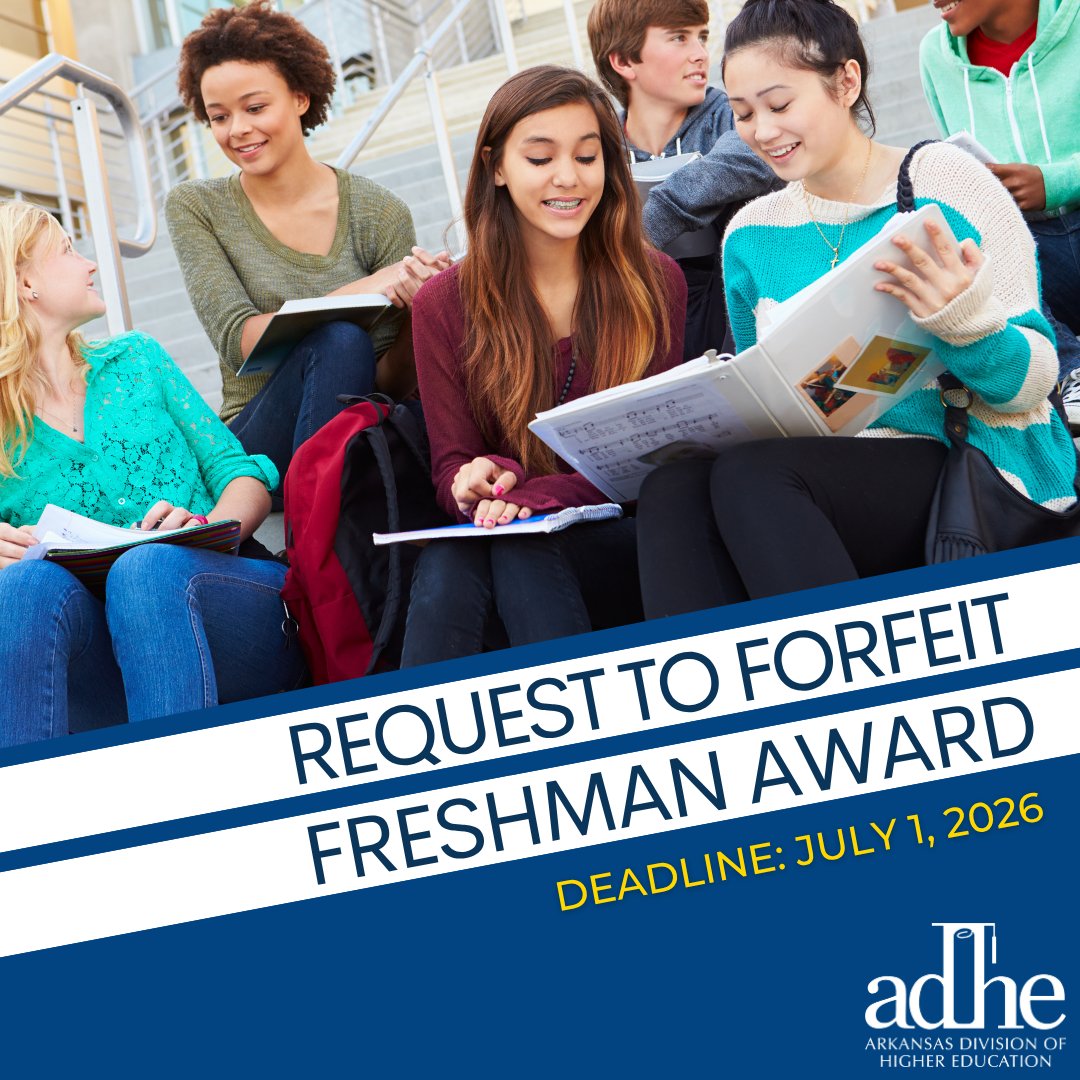 Arkansas Division of Higher Education tweet media