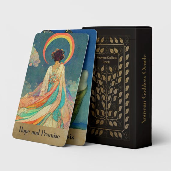 SerenitySpaGift's tweet image. The Nouveau Goddess Oracle and Major Arcana Cards, Tarot Deck (Guidebook PDF) by DesignBohemian etsy.com/listing/439231… #Tarot #OracleCards #DivineFeminine #ArtNouveau #SpiritualAwakening