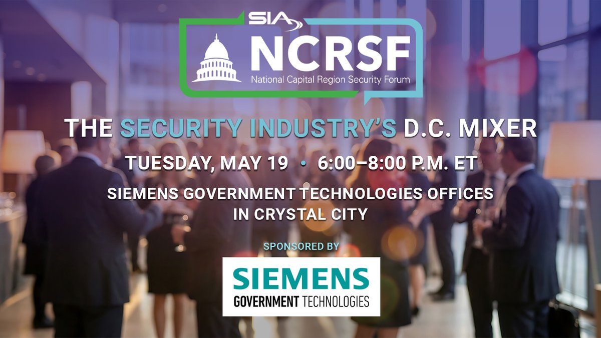 Security Industry Association (SIA) tweet media