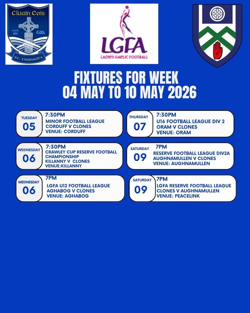 Clones GAA tweet media