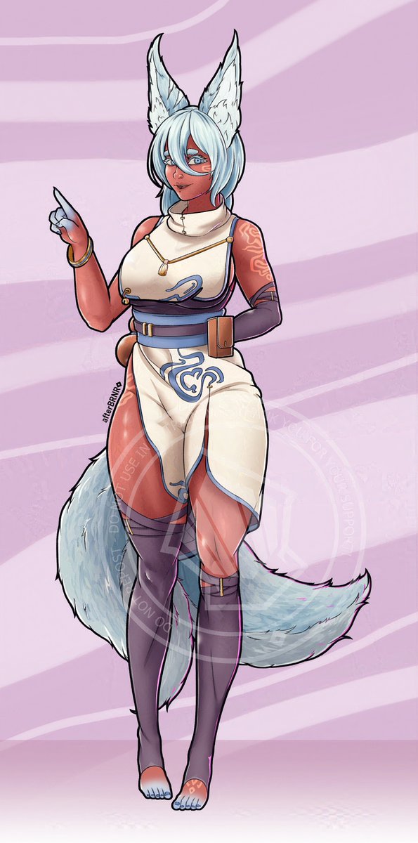 _afterBRNR's tweet photo. Testing a new workflow to draw stuff quick but good enough.
Give or take this took about 2 hours so yeah

#OC | #kemonomimi https://t.co/MkJOrjV3J6