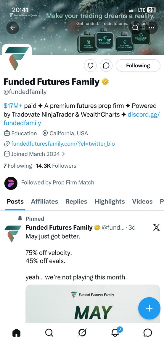 AnkuStephe64218's tweet photo. @fundedfamily Done, I’m ready to start this journey with you @fundedfamily https://t.co/6nNbViYZKn