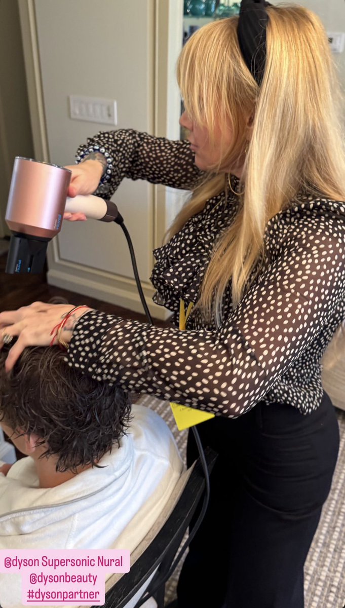 StorrieNation's tweet image. #Cooking Connor Storrie’s hair stylist via Instagram stories 

📲 hairbycandicebirns via IG stories