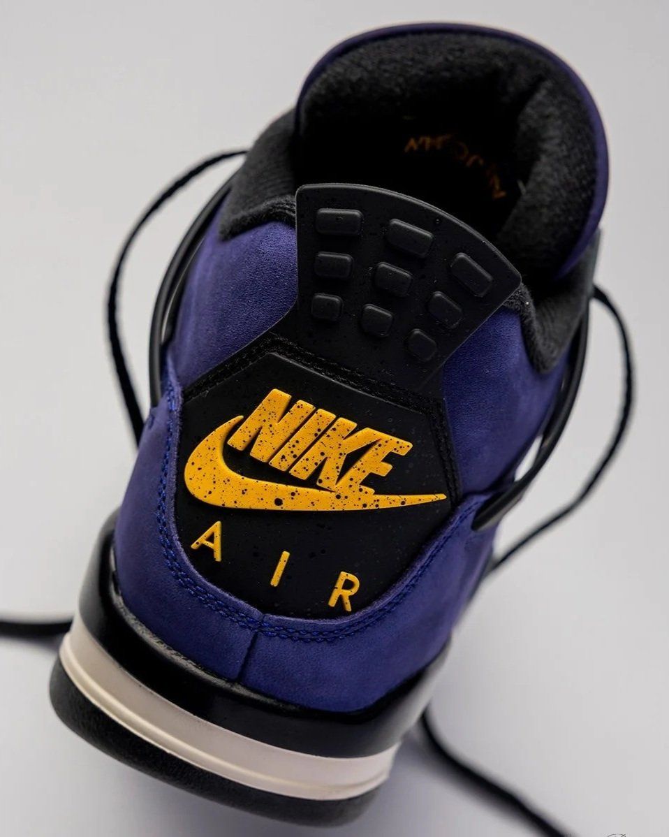 SneakerShouts's tweet photo. Restocked via Nike US 
Air Jordan 4 Retro "Lakers" 

BUY HERE: https://t.co/Lnqvmbfdm8 https://t.co/nxOFCuTYJK