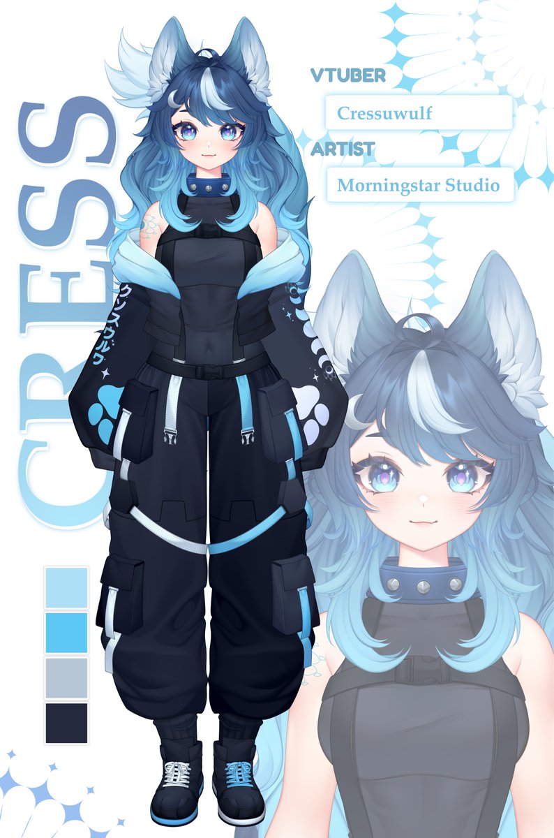 Morningstar_L2D's tweet photo. 💗Brandnew art showcase of two recently finished Vtuber Models 🌸🐾✨ https://t.co/ZVON2yQWCW