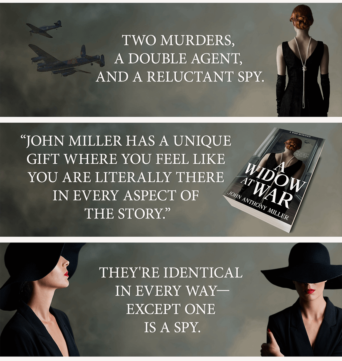 authorjamiller's tweet image. A Widow at War
Normandy, 1943: she’s a novice in a world where experts die quickly
#WWII  #mystery #histfic
mybook.to/G51S