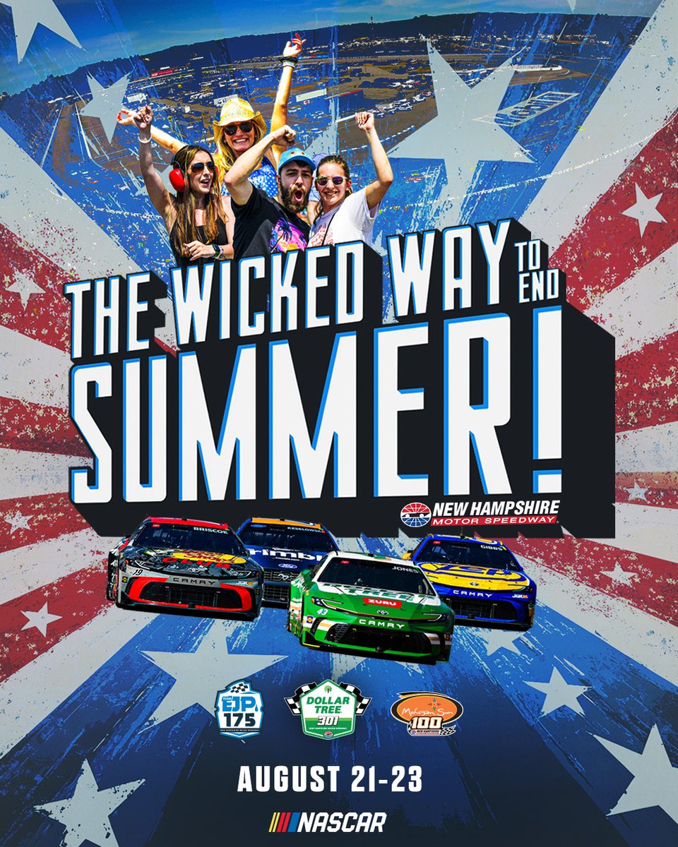 New Hampshire Motor Speedway tweet media