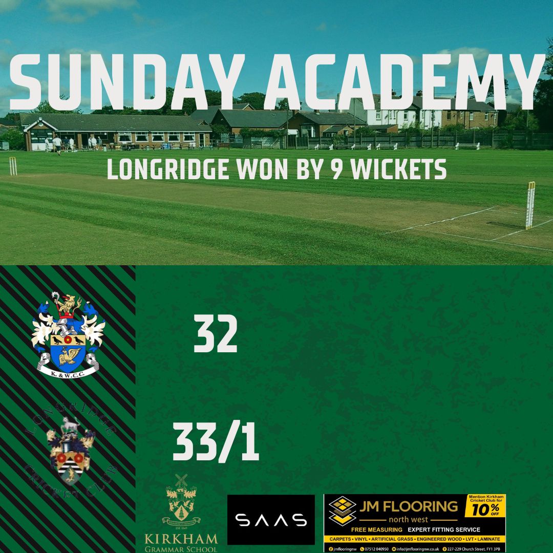 Kirkham & Wesham CC tweet media