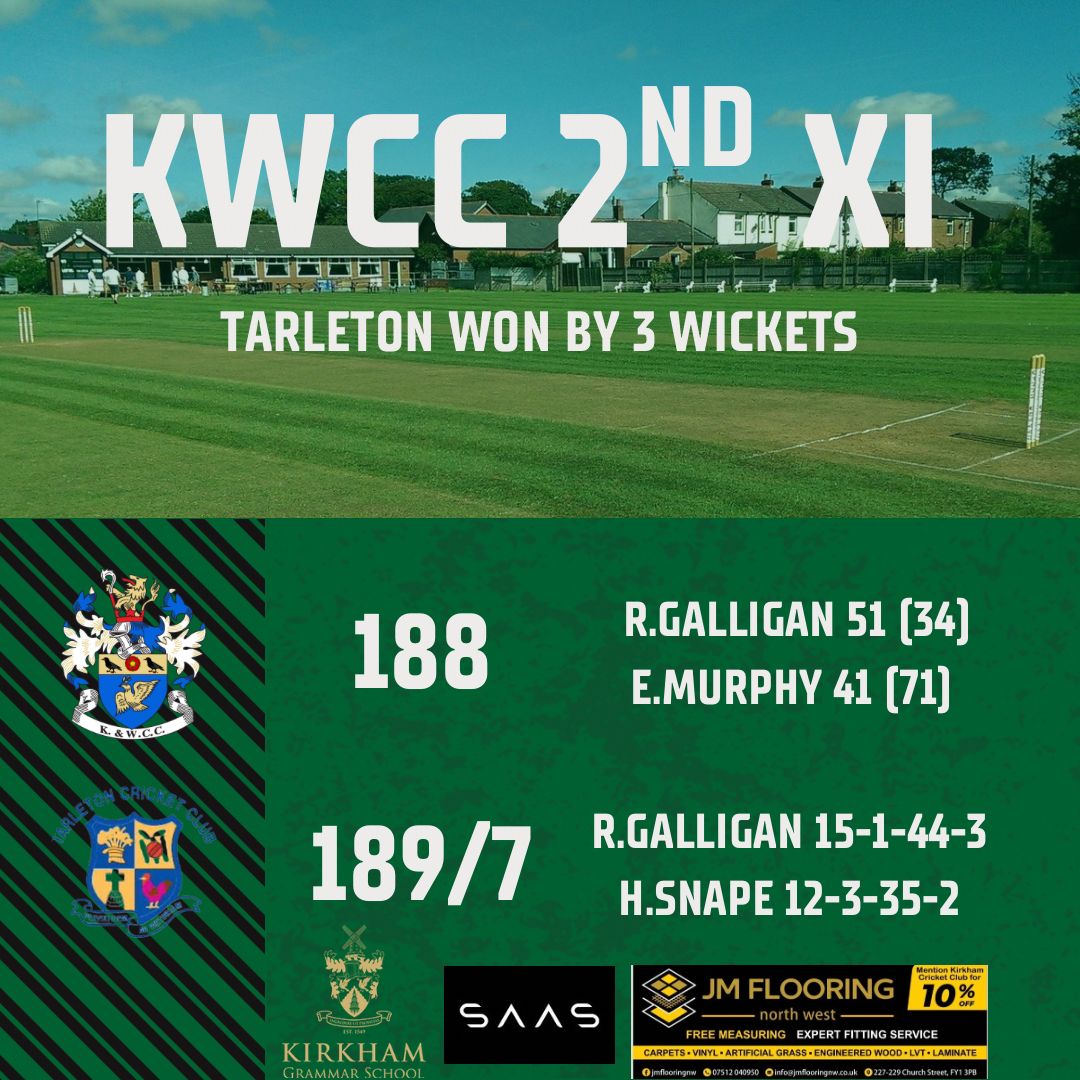 Kirkham & Wesham CC tweet media