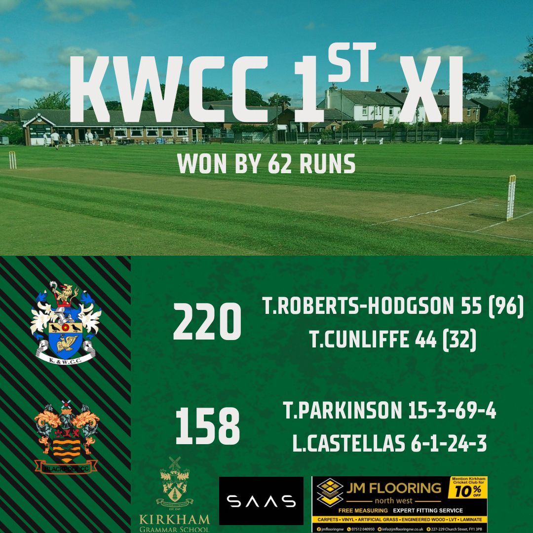 Kirkham & Wesham CC tweet media