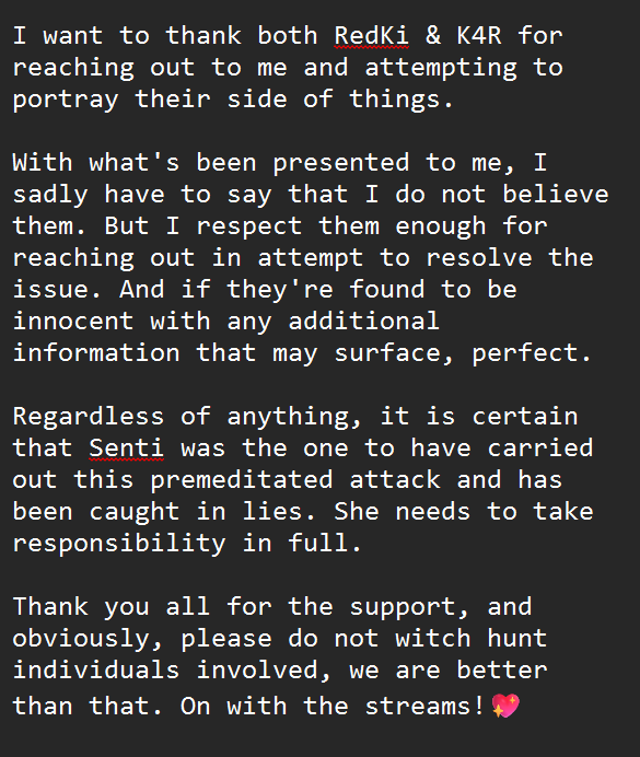 BrushyWizard's tweet photo. Final update regarding the recent situation. https://t.co/DIrq0PGHAt