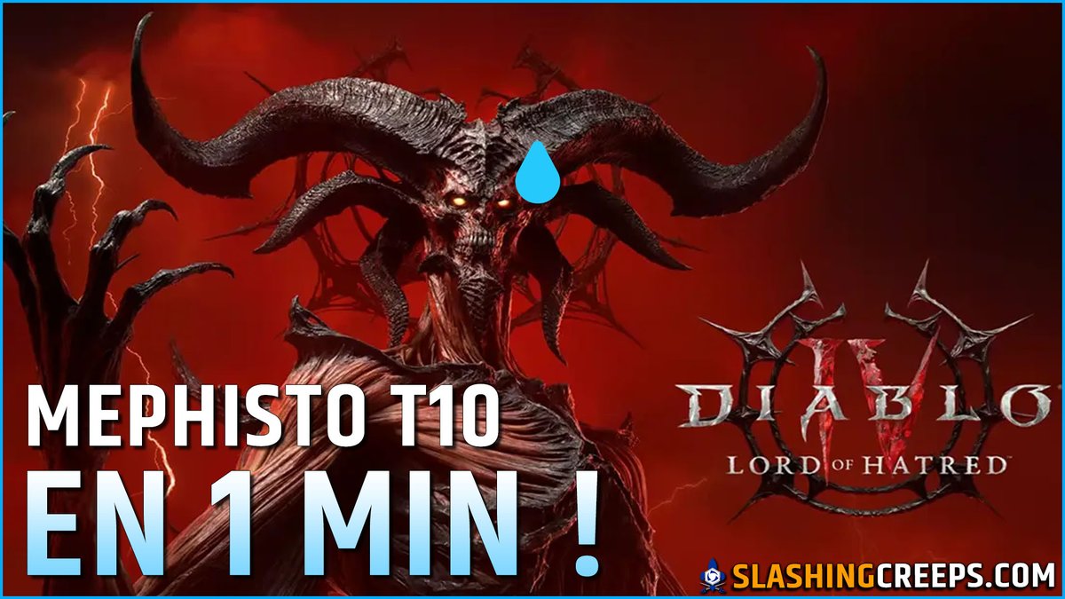 SlashingCreeps's tweet image. Un soucis sur Méphisto T10 ? Voici comment l'atomiser en 1 minute 😊
youtu.be/PWNaX1pPxgk

#diablo #diablopartner #diabloiv #d4 #div #youtuber #youtube #loh #lordofhatred