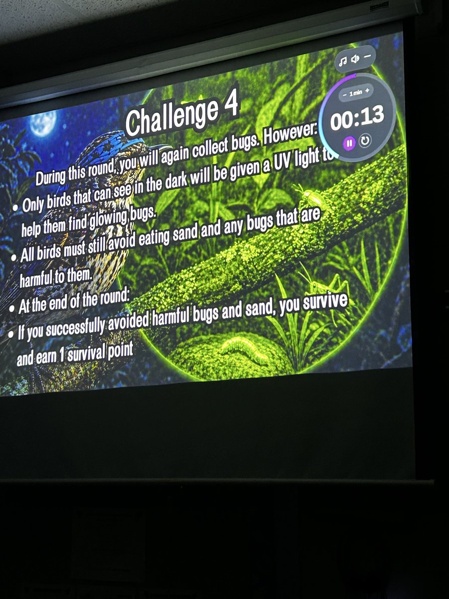 lmackay's tweet photo. Mrs. Toler’s science class explored bird adaptations including night vision. The students enjoyed the lab hunting for bugs at night using UV light. The “bugs” were certain beans painted with UV glowing paint. Adaptations matter for survival! Great day at @SCIS_CCISD ! https://t.co/iRfjWsfb87