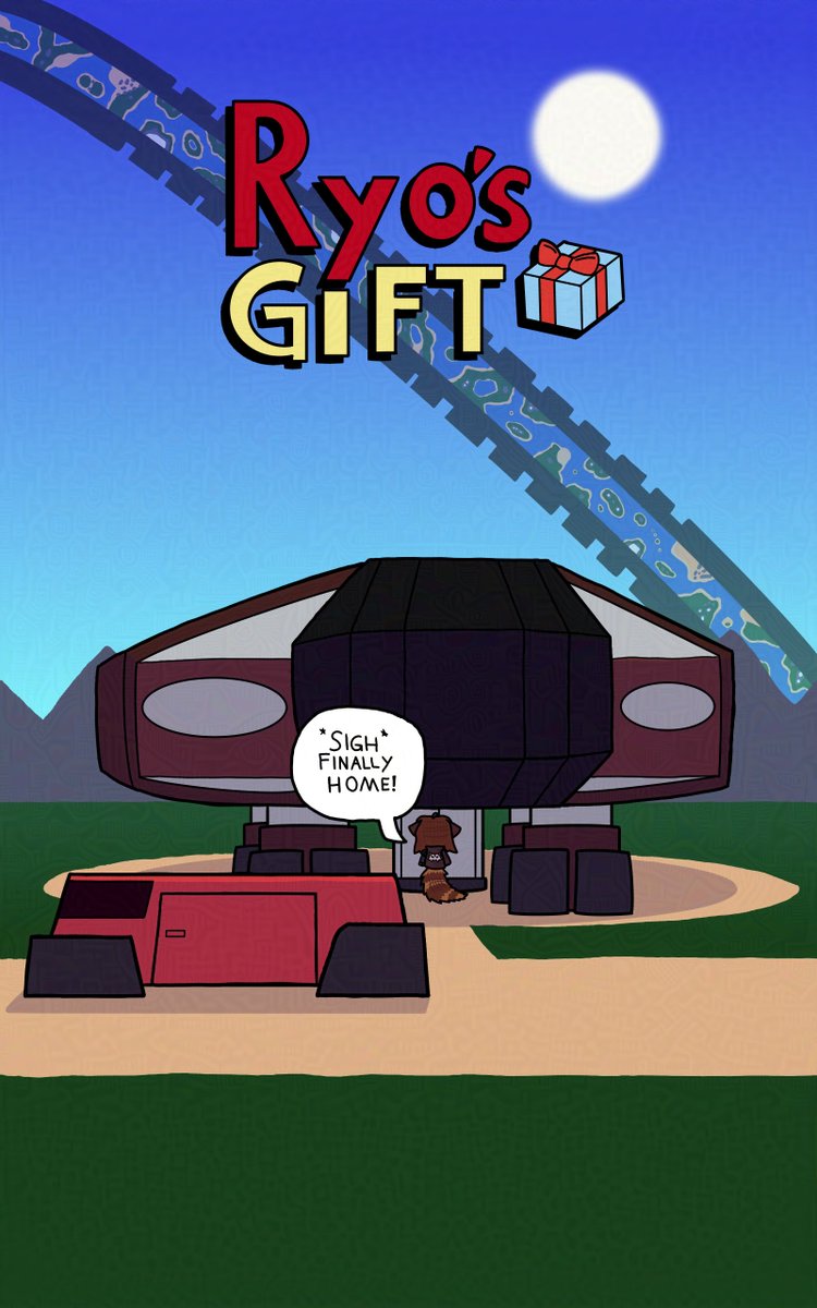 JoshJenkins90's tweet photo. I made a comic involving Ryo, the Tanuki, who was getting a gift For Aiko, but was ambushed by the Street Devils gang, they stole the gift and Ryo chased them.

Where it starts:
https://t.co/CtvtiKjWoJ

The Non Cannon Adventures of Ryo and Aiko:
https://t.co/DmL9ZkTrqs

Ryo and Aiko Heroes of Territh the Big Break:
https://t.co/ZGyjpDVUSL