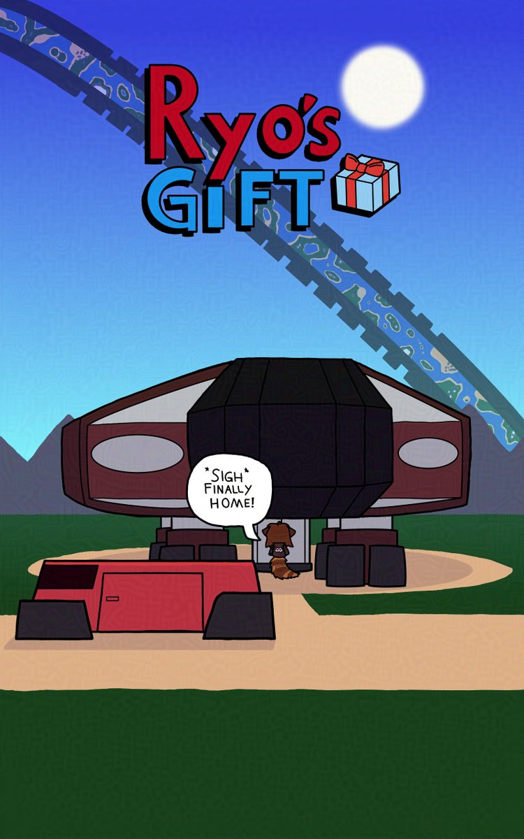 JoshJenkins90's tweet photo. I made a comic involving Ryo, the Tanuki, who was getting a gift For Aiko, but was ambushed by the Street Devils gang, they stole the gift and Ryo chased them.

Where it starts:
https://t.co/CtvtiKjWoJ

The Non Cannon Adventures of Ryo and Aiko:
https://t.co/DmL9ZkTrqs

Ryo and Aiko Heroes of Territh the Big Break:
https://t.co/ZGyjpDVUSL