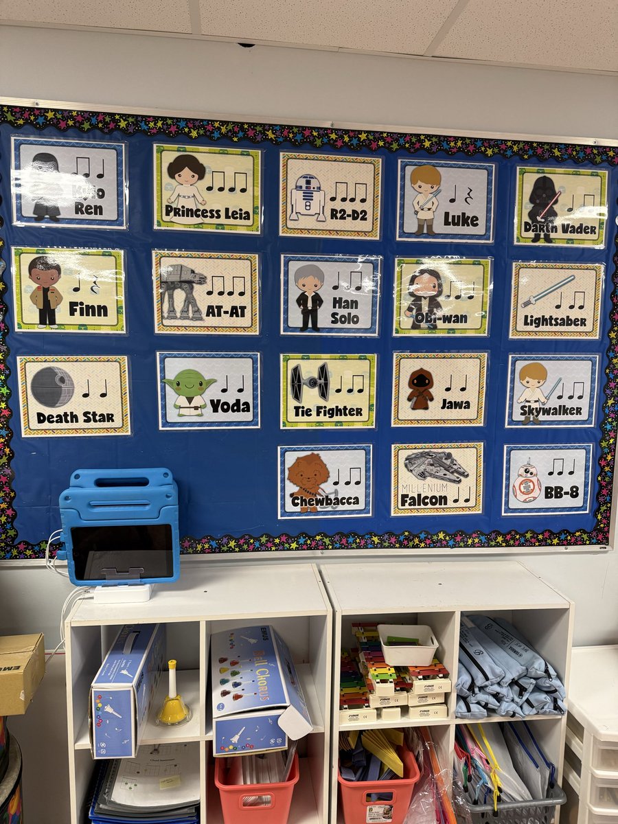 BeresfordsClass's tweet photo. May the 4Th in the music room! @BishopFeild https://t.co/Ic6vua83HD