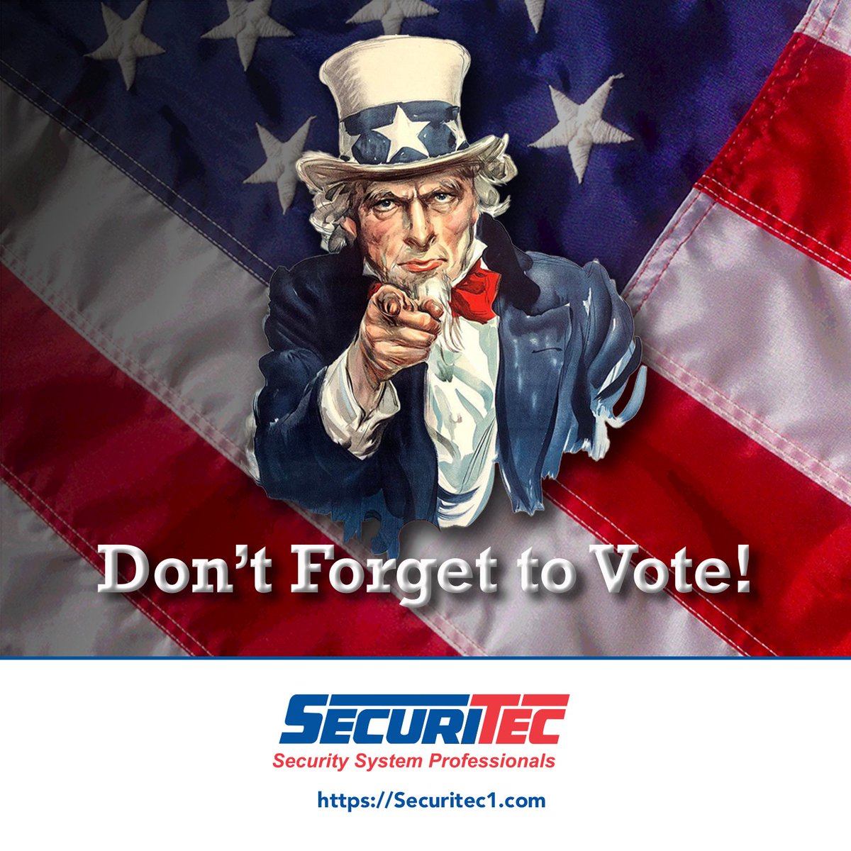 SecuritecOne's tweet photo. Cast your vote to decide local and state issues.
Polls are open from 6:30am until 7:30pm. Not sure where to vote, visit https://t.co/wldwGi1enw https://t.co/G065BooqP1