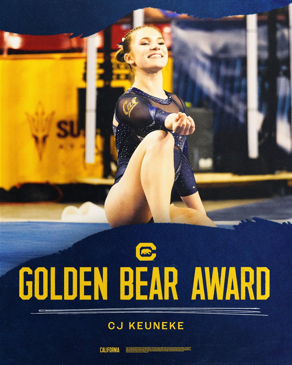 Cal Women’s Gymnastics tweet media
