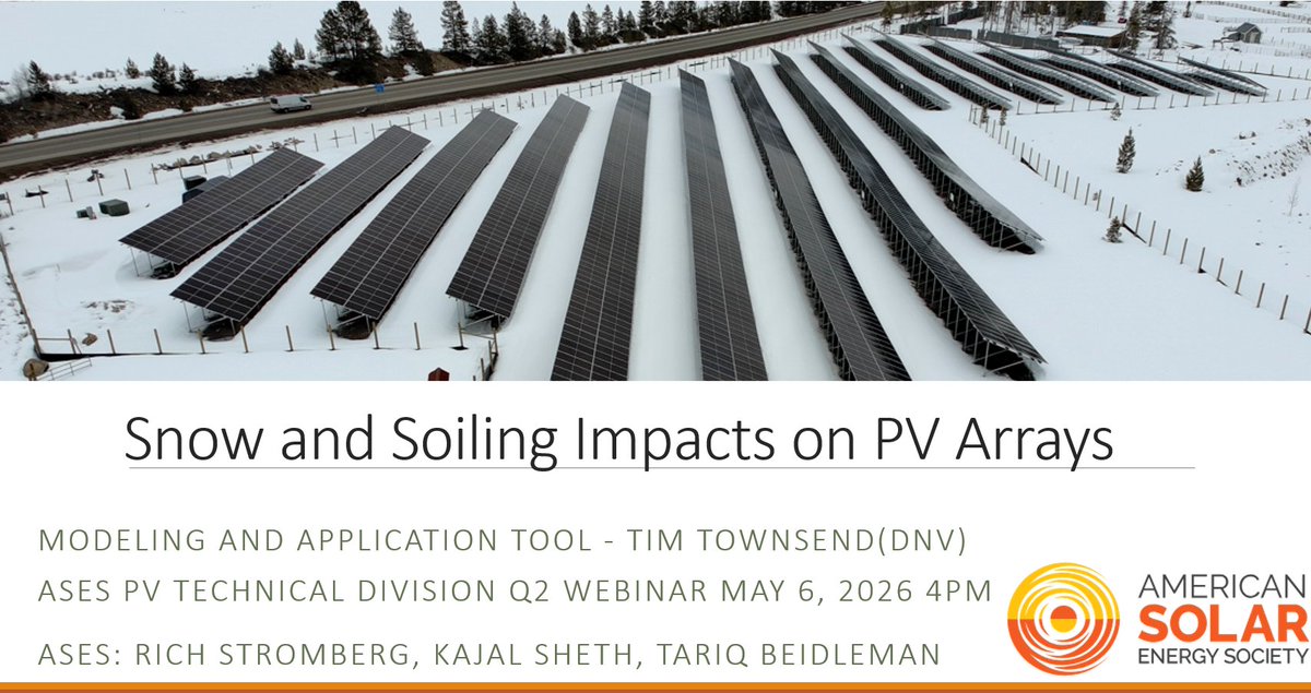 American Solar Energy Society tweet media