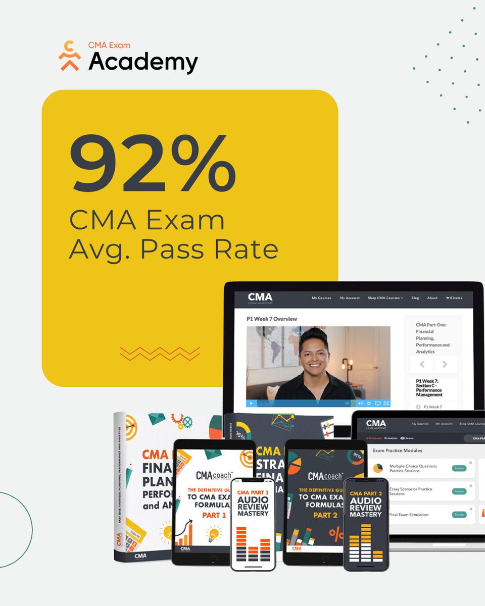 CMA_Coach's tweet photo. Looking for a CMA prep program with real results?

An average 92% CMA exam pass rate means you’re following a proven structure that helps you stay consistent, focused, and fully prepared on exam day.

💬 If you’d like to see how this approach could work for you, send me a message or leave a comment and we can schedule a quick call to go over your questions.