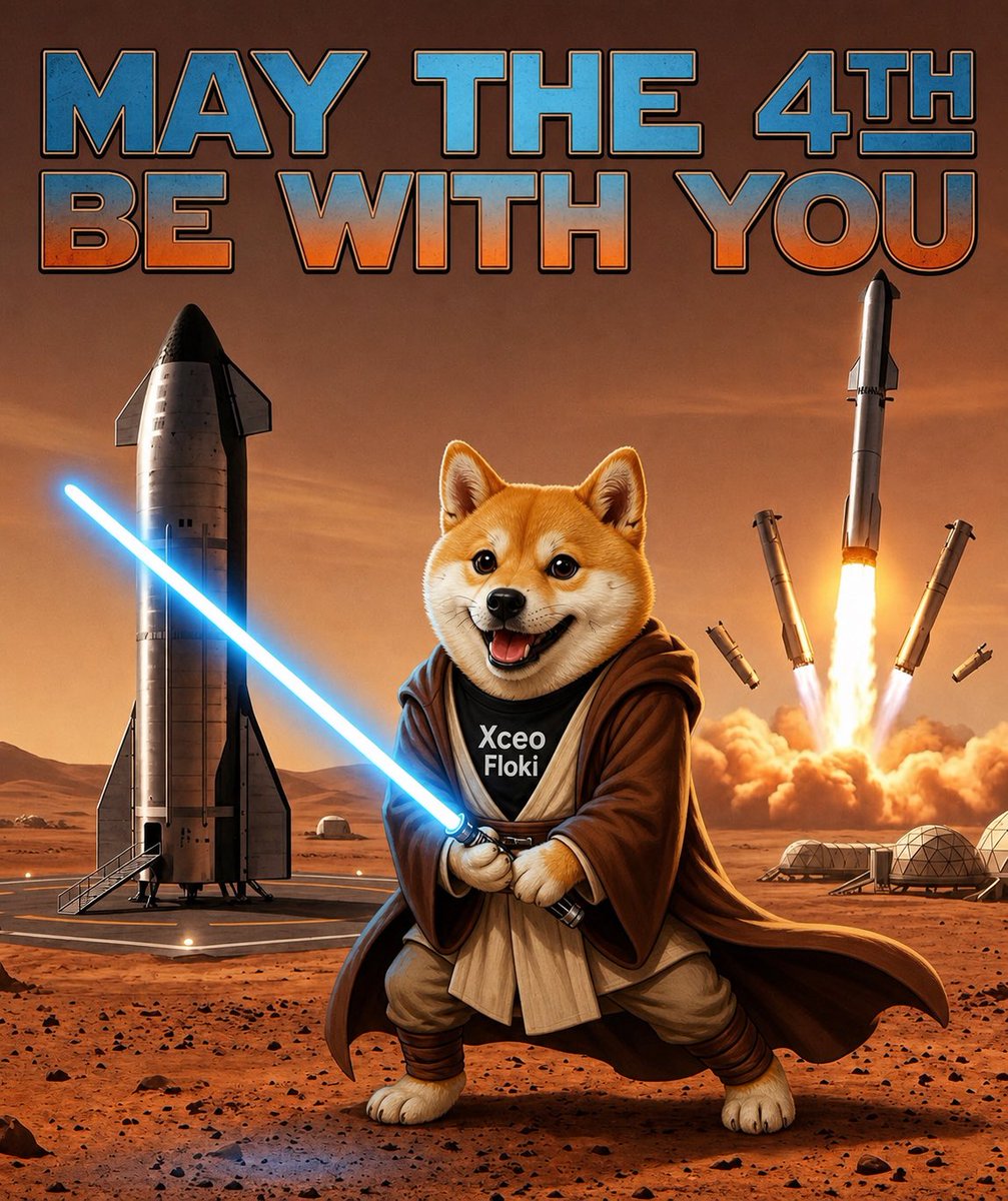 Xceosol's tweet photo. May the 4th be with you https://t.co/0uXWWTFee0